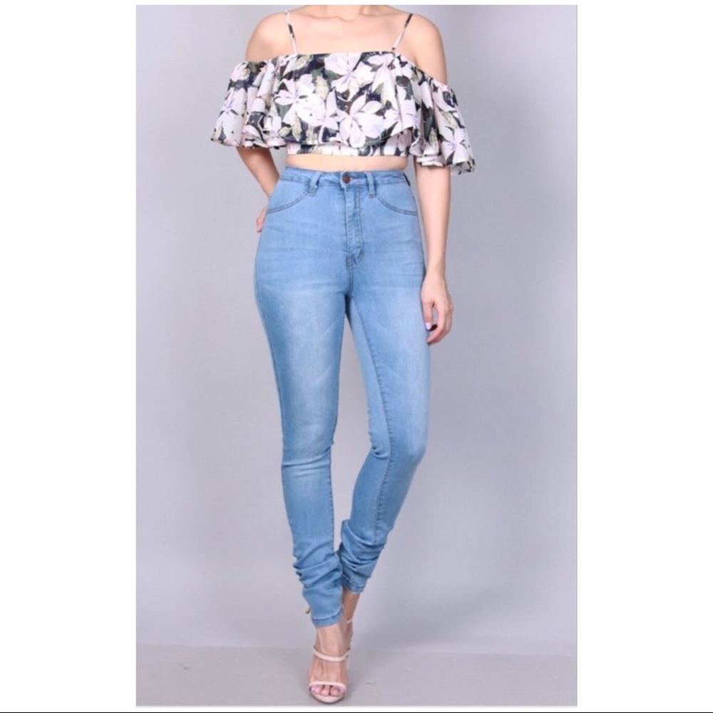 HIGH RISE SKINNY JEAN